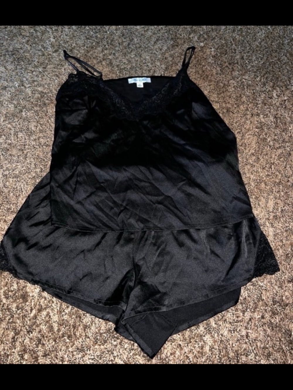 Satin Sleep set - Picture 2 of 7